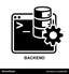 Backend icon